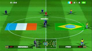 PES 2013 - France vs Brazil | PS2
