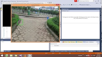 Sliding Window Demo for Traffic Signs Detection