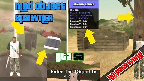 2 Mod Object Spawner for GTA SA - GTA SA #android