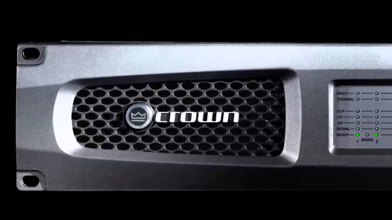 Crown Audio DCi 4X1250 DriveCore Install Analog 4-Ch 4x1250W Power 