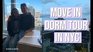 moving to nyc and a dorm tour!!