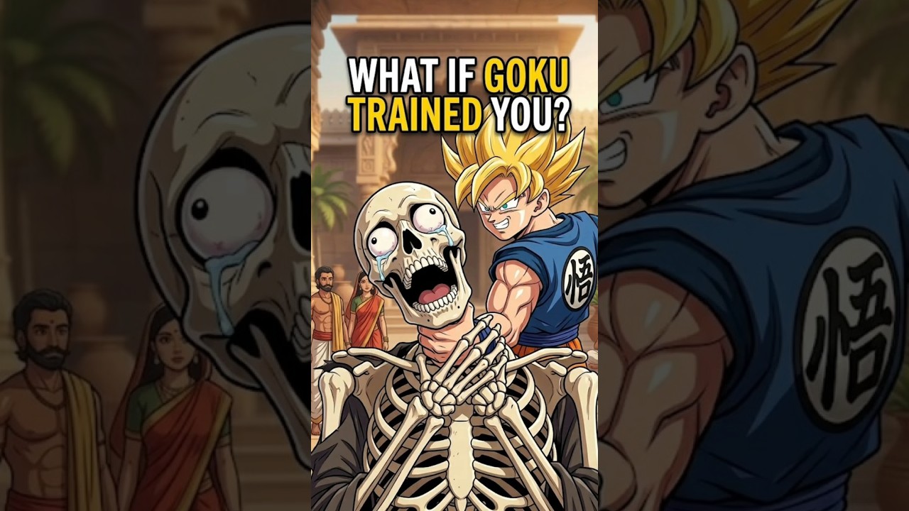 What If You Were Raised by GOKU? 🐉🔥#vichatarapanna #shorts