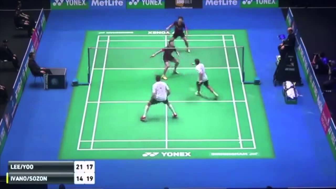 2016 전영오픈배드민턴슈퍼시리즈프리미어 유연성-이용대 4강전 베스트랠리/ All England Badminton SF Lee&Yoo best rally