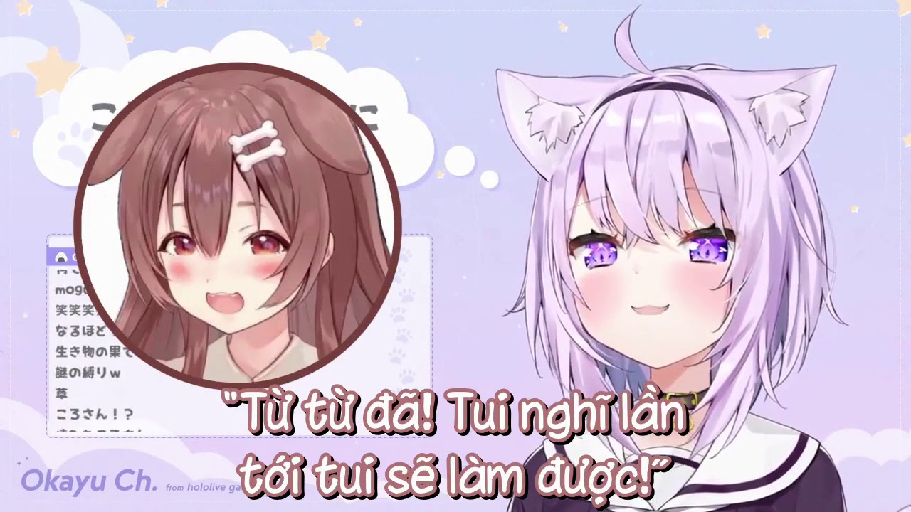 [Hololive Vietsub] Buổi tập nhảy của Okayu và Korone