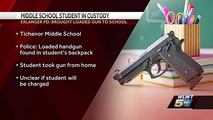 Police: Student in custody after bringing loaded handgun to Erlanger school