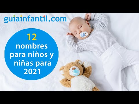 Video: Ranking de nombres. Elegir un nombre para el bebé