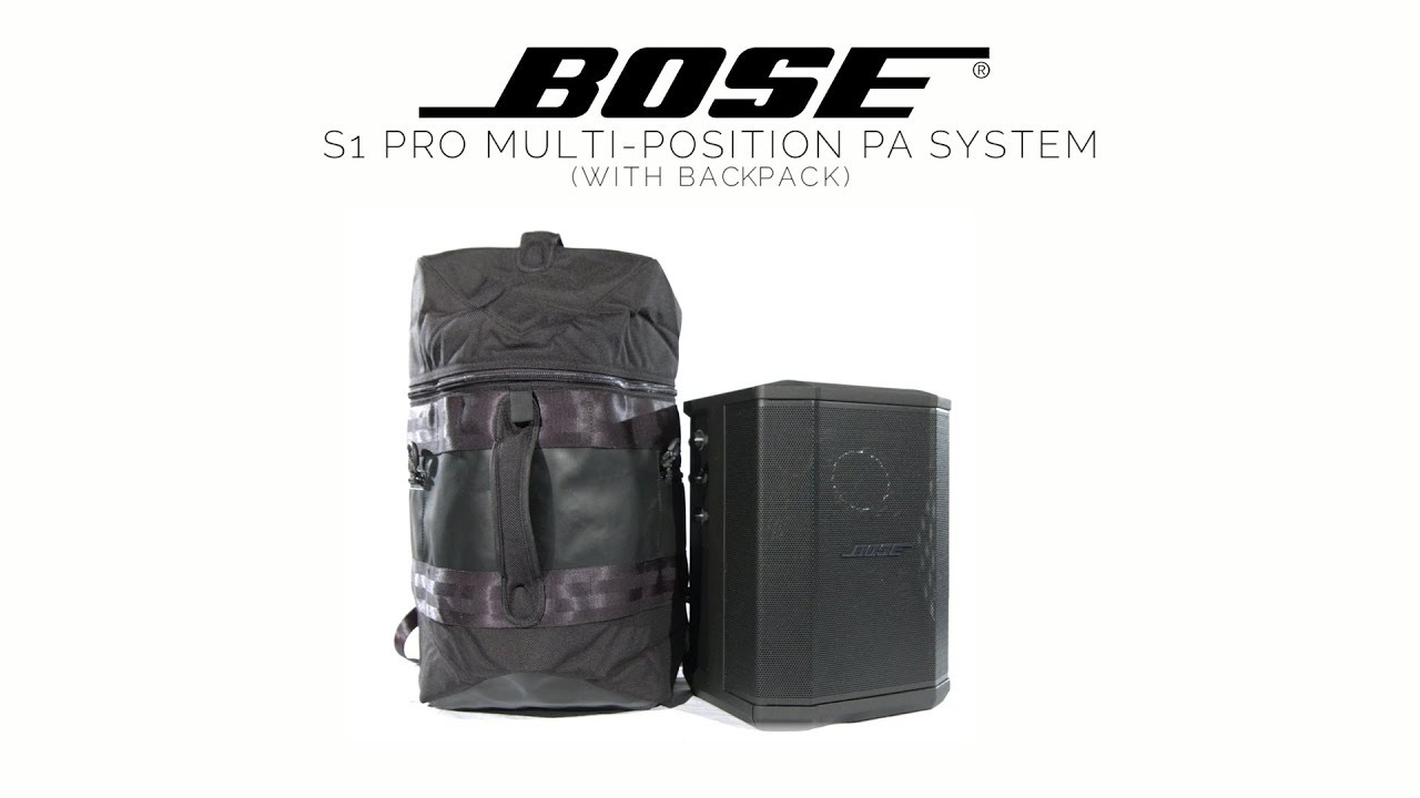 bose s1 bag