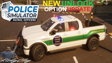 NEW UNLOCK UPDATE OPTION-Police Simulator Patrol Officer S5 Ep#221  Border Desk, 2-Suspect Shot!