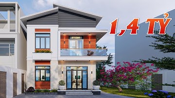 Mãn Nhãn Với Mẫu Biệt Thự 2 Tầng Mái Chéo Đẹp 1,4 Tỷ Tại Kinh Môn, Hải Dương