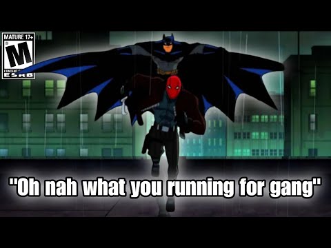 That time BATMAN had to SON The REDHOOD. 