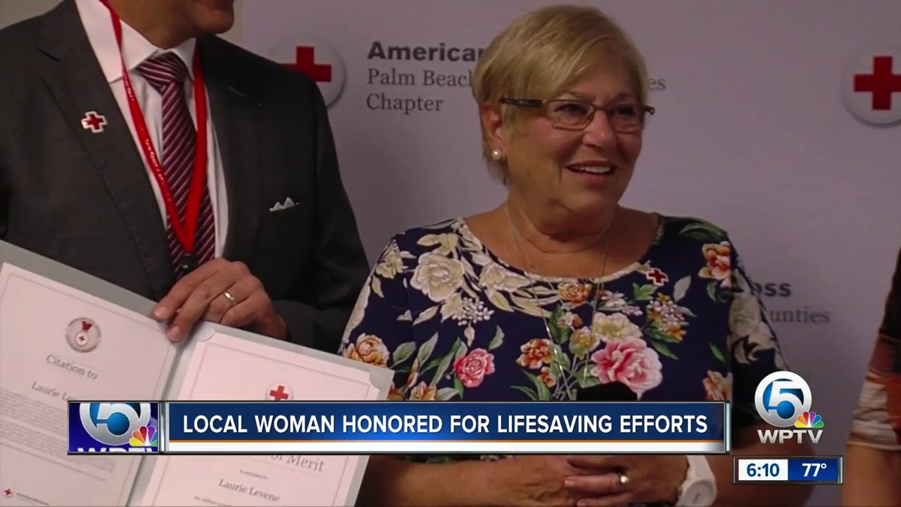 vero beach weather Local woman honored for lifesaving efforts