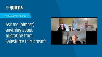 Virtual Event Replay: Ask me (almost) anything about migrating from Salesforce to Microsoft Dynamics