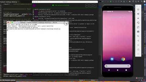 Sending and Image from Appium Challenge using Python