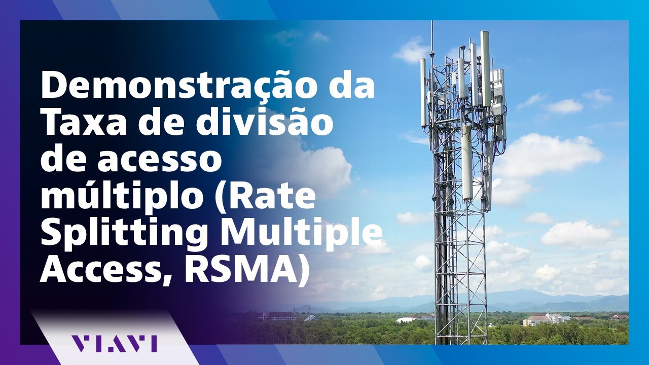 Demonstração da Taxa de divisão de acesso múltiplo (Rate Splitting ...