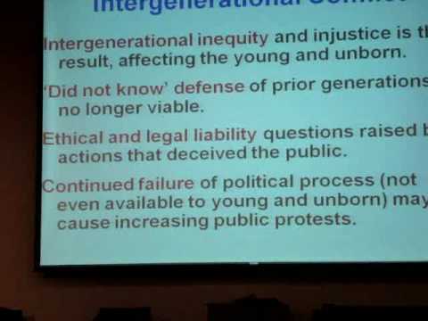 James Hansen Speaks on Global Warming at USC (Part 5/5)