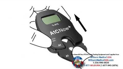 PTS Diagnostics A1CNow+ Product Video