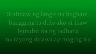 Video thumbnail of "Una't Huling Pag-Ibig - Yeng Constantino Lyrics HD"