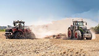 AgroSpol Michalovce | Predsejbová príprava pôdy | CaseIH | 4K | FENDT | East Slovakia Agriculture