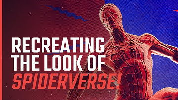 Recreating The Look of SPIDER-VERSE With MAYA & ARNOLD