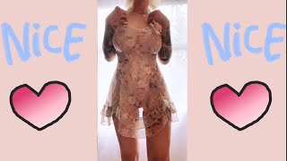 Tiktok Transparent Dress Challenge 🍑🔥 Girls Without Underwear 2024 #3