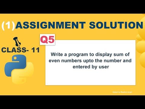 Python program to display sum of even number upto the number entered by user