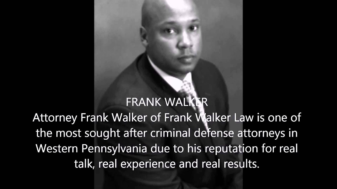 Top ranked Drug Lawyer in Pittsburgh, PA - 412-532-6805 - Frank Walker Law