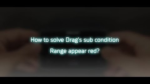 Tutorial - LT-8000GT: Solve Drag’s sub condition appear red | ドラッグ計測のサブ設定 | 直線次要條件出現紅字