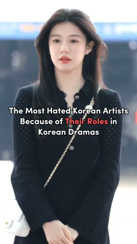 The Most Hated Korean Artist Because of Their Roles in KDramas #korean #koreandrama #short #shorts