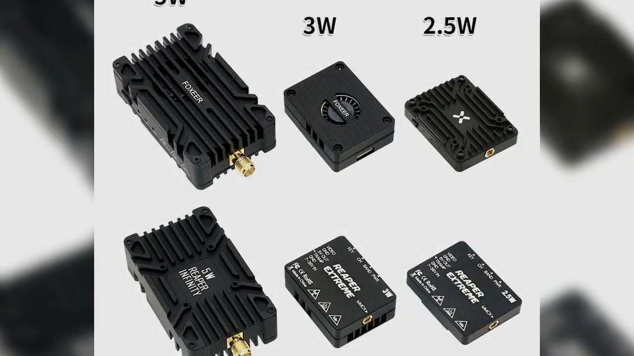 A must-have product! Foxeer Reaper Extreme V2 5.8G 2.5W 3W 72CH Pit FPV VTX Infinity 5W 10W 80CH V