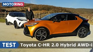 TEST | Toyota C-HR 2.0 Hybrid AWD-i | Krajšia ako predchodca? | Motoring TA3