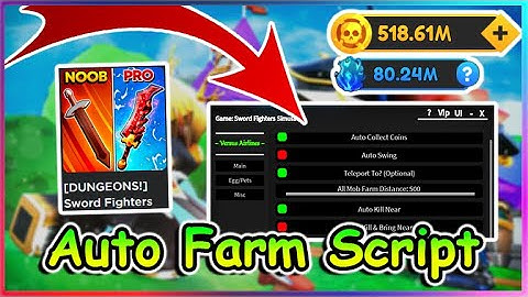 Roblox Sword Fighters Simulator Script - Auto Farm GUI & More