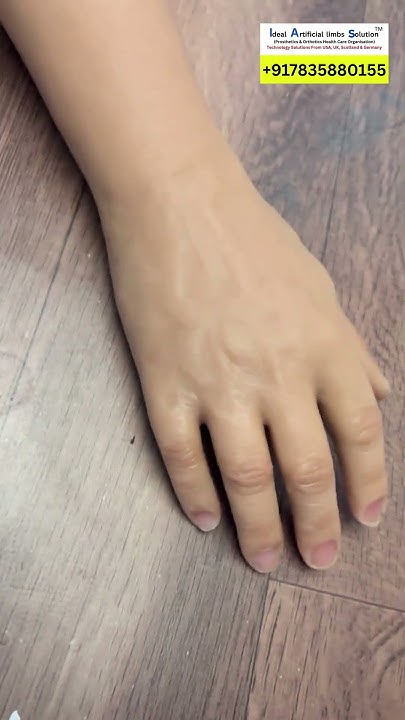 Best artificial silicon hand Realistic Cosmetic Silicone Hand | Nakli ...