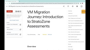 VM Migration Journey: Introduction to StratoZone Assessments || #qwiklabs || #GSP686