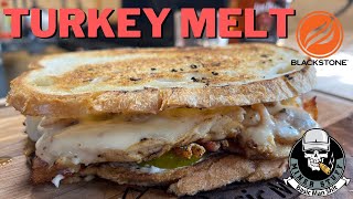 DELICIOUS TURKEY MELT ON THE BLACKSTONE GRIDDLE