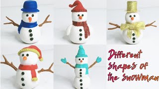 تحف رجل الثلج إصنعها بنفسك |snowman showpieces making at home |New Years gifts| New Years decor