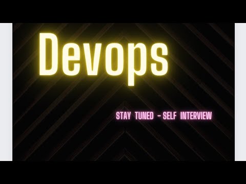 Devops engineer self introduction - k kumar - YouTube