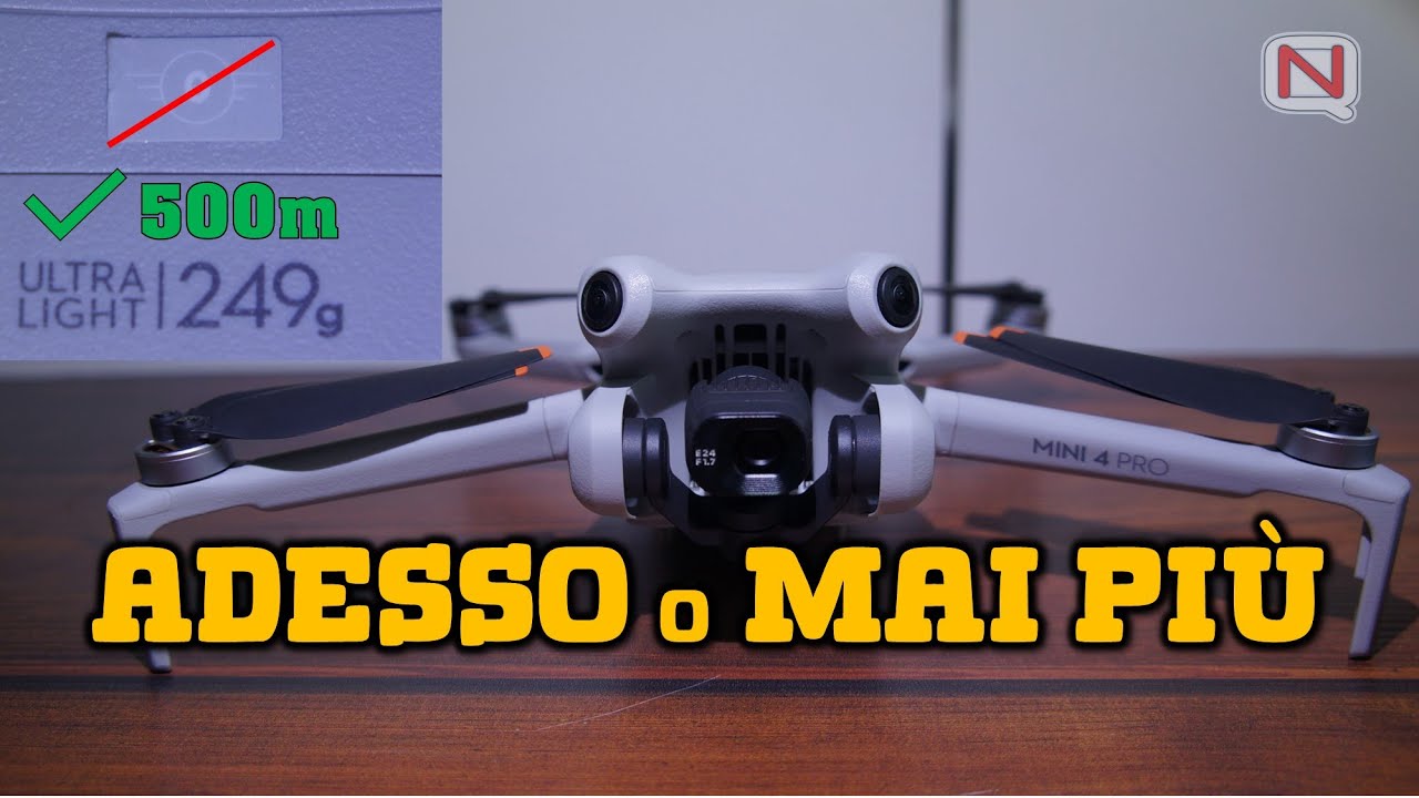 DJI MINI 4 PRO: L'occasione da 500 metri che non tornerà!