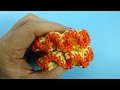 Как вязать резинку для волос Crochet ribbon
