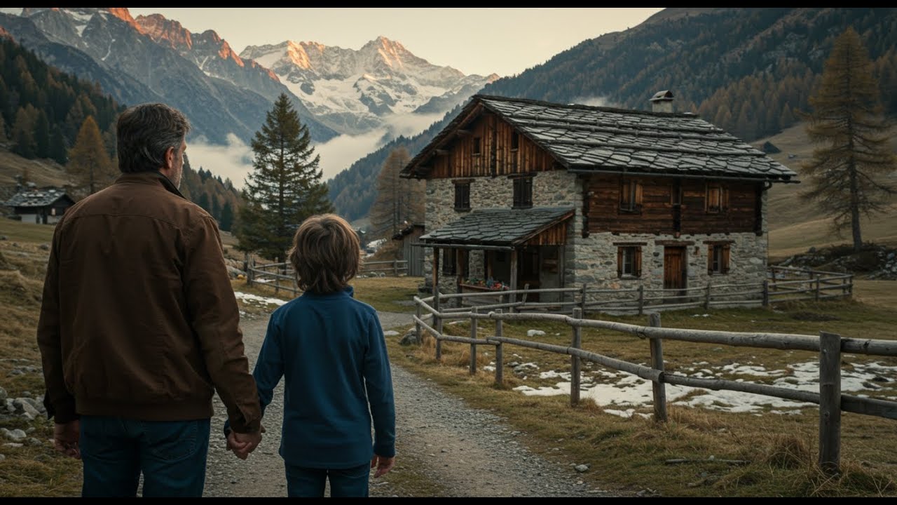 Papà single eredita una capanna isolata in montagna, suo figlio scopre un segreto da 3 milioni.