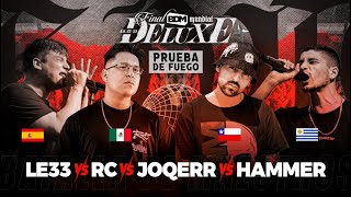 JOQERR 🆚 LE33 🆚 RC 🆚 HAMMER - PRUEBA DE FUEGO - BDM Deluxe Chile 2024 🏆