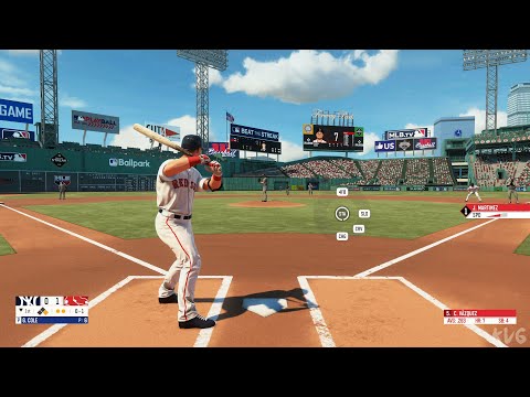 RBI Baseball 21 - New York Yankees vs Boston Red Sox - Gameplay (XSX UHD) [4K60FPS]