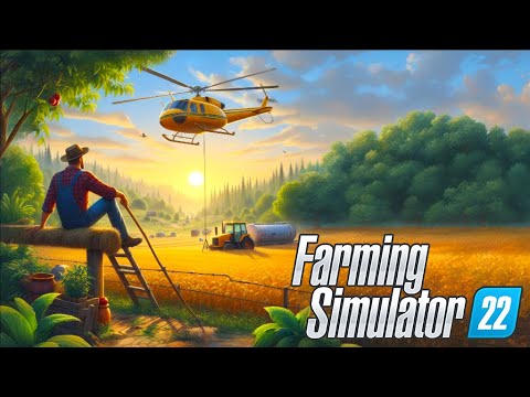Видео: Я купил ВЕРТОЛЕТ!!! Зачем? Да я сам не знаю.... Farming Simulator 22