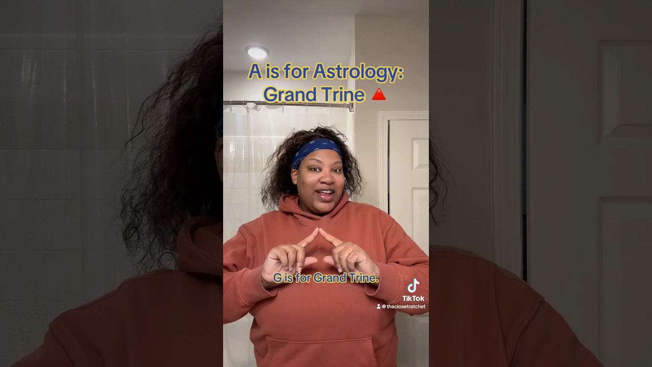 G is for Grand Trine 🔺 