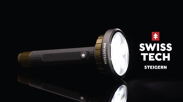 Steigern - Brand New Swiss Tech Rechargeable Flashlight - 2000 Lumen IPX7