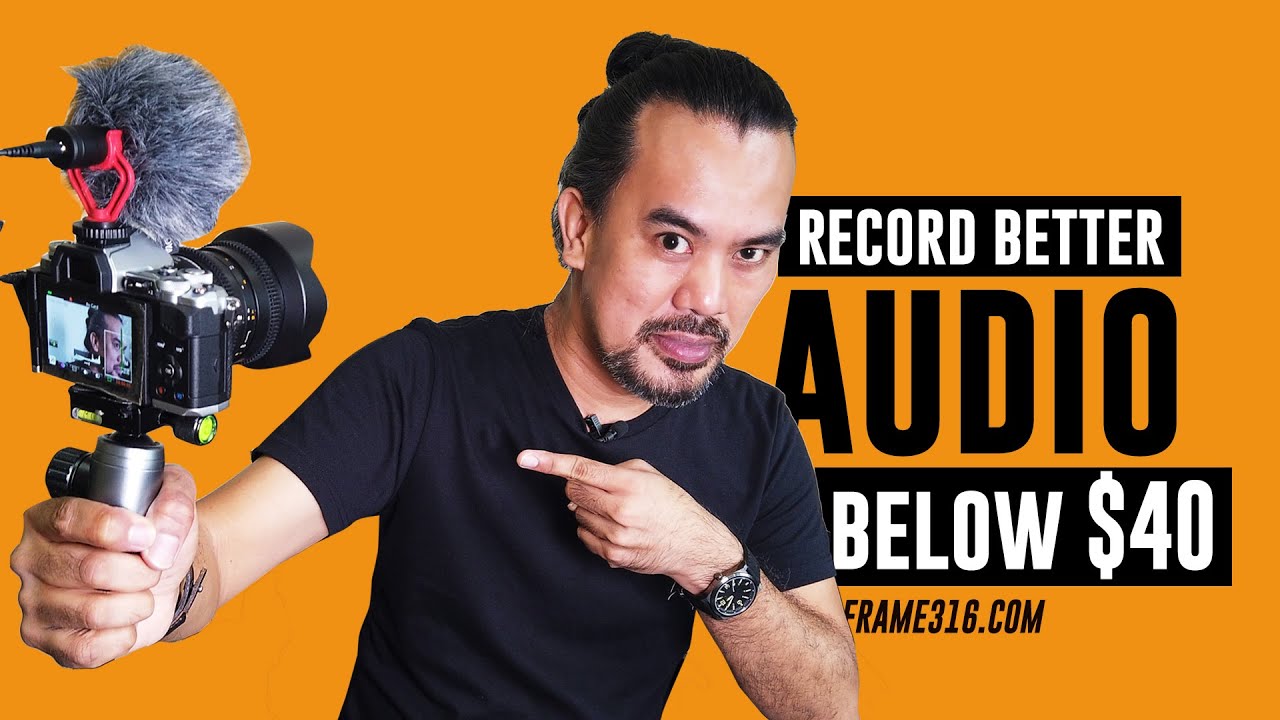 Boya BY MM1 Mini Shotgun Mic [Best Cheap Vlog Mic]