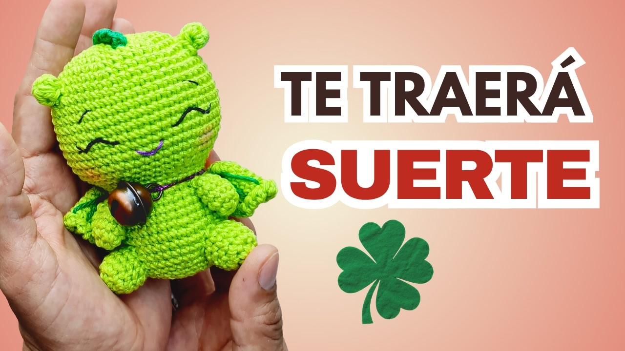 DRAGÓN AMIGURUMI| parte 1 |amuleto dragón amigurumi TUTORIAL paso a paso con instrucciones escritas
