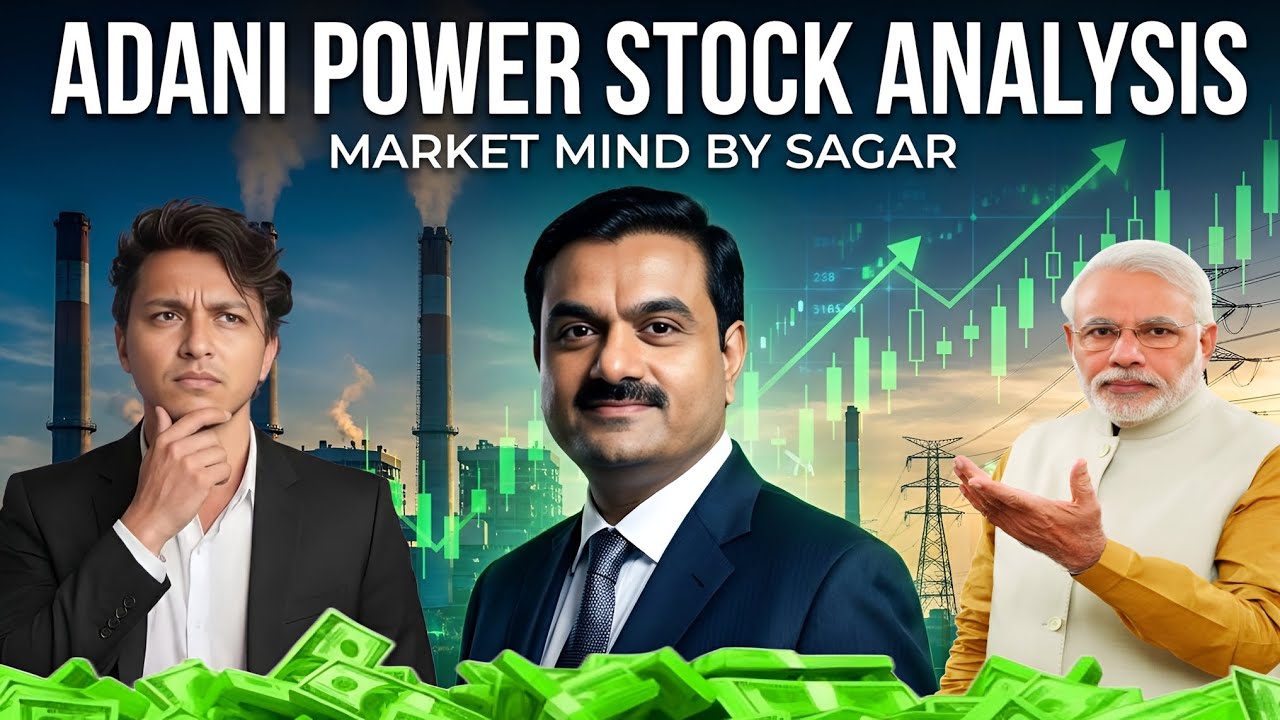 Adani Power Share Analysis | Support Resistance | Market Trend Explained | By Market Mind By Sagar 