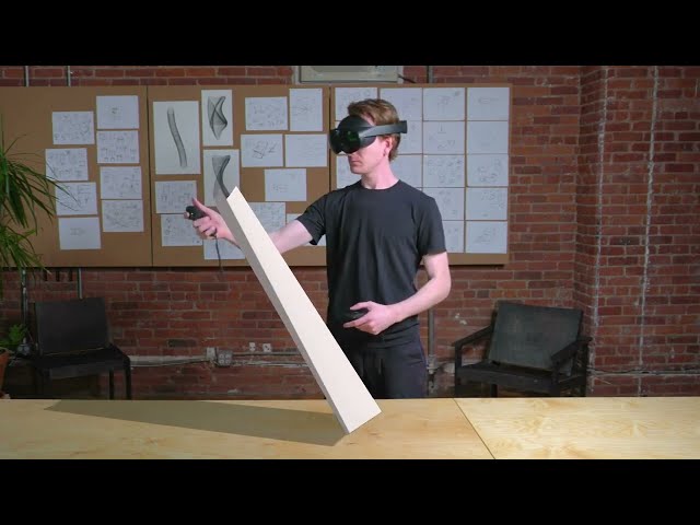 Nicholas Baker VR 3D modeling the SUPERCHAIR class=