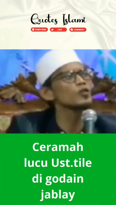 ceramah lucu#ust.tile#jualan rempah rempah