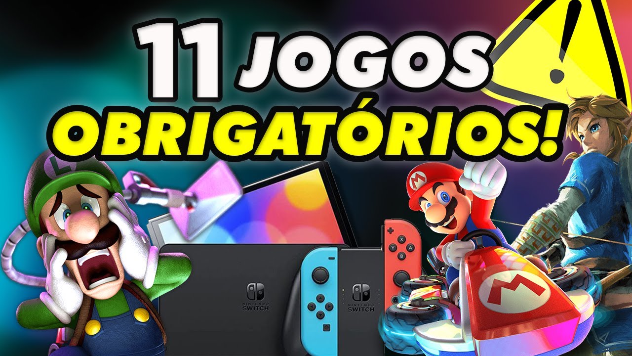 11 Jogos EXCLUSIVOS OBRIGATÓRIOS do Nintendo Switch para ter uma  Experiência Completa! 